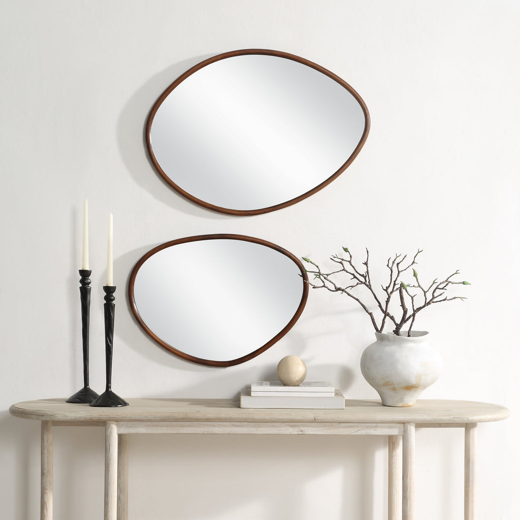 Renwil Tivoli Wall Mirror - Brown