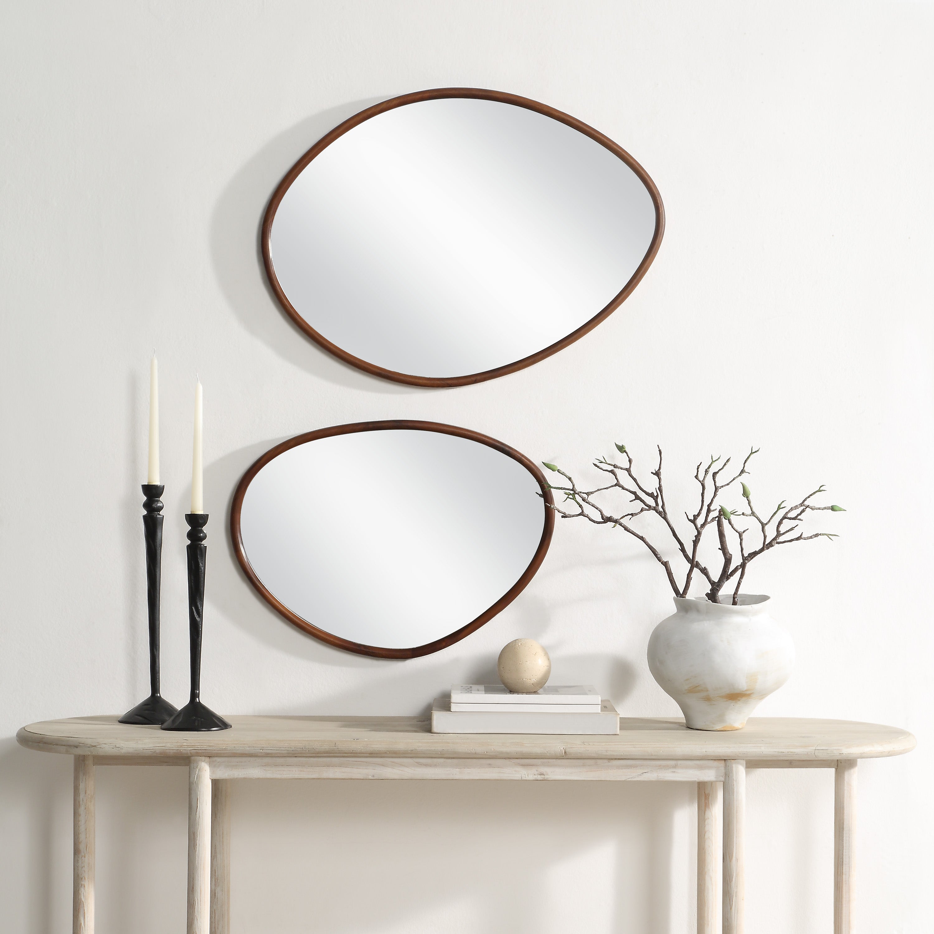 Renwil Tivoli Wall Mirror - Brown
