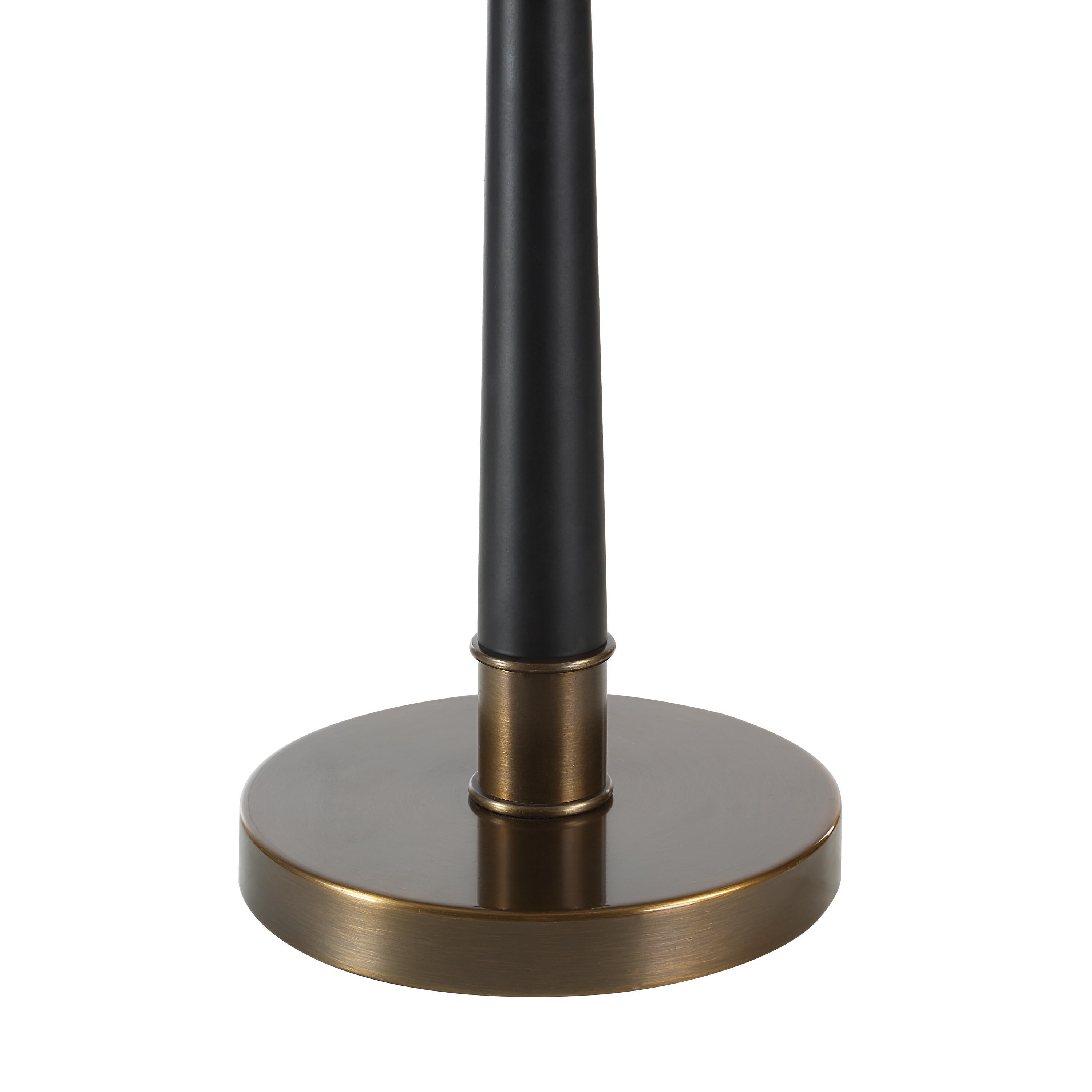 Everren Agrinio 29" Height Table Lamp - Matte Black