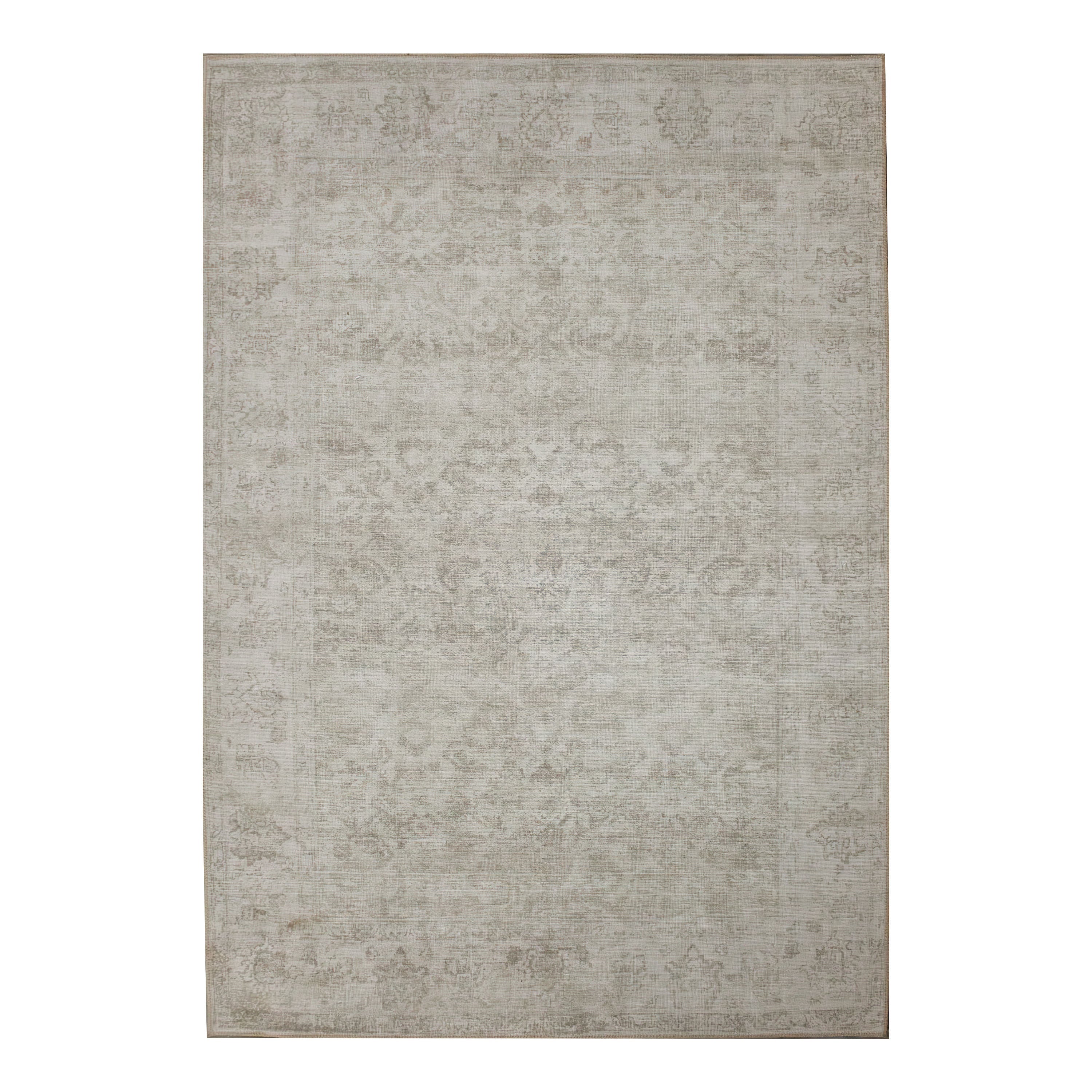 Renwil Chloe 3'3" x 4' Ft Handwoven Indoor Rug - Taupe / Olive