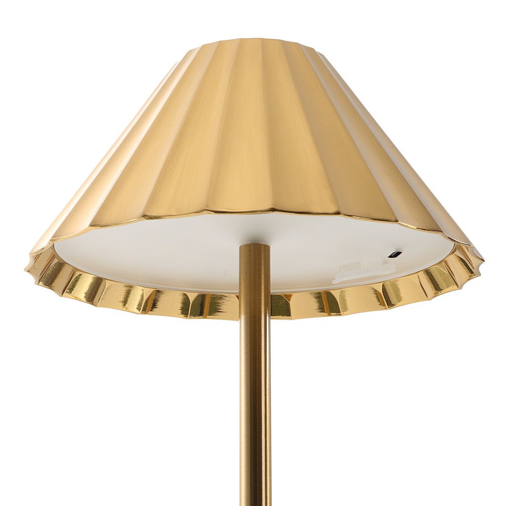 Renwil Ginevra 12.6" Height Table Lamp - Yellow
