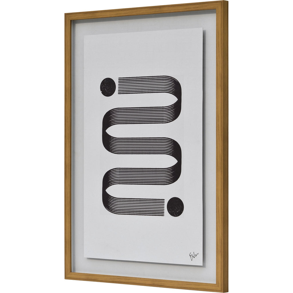 Renwil Elsie 24" Wide Wall Art - Black