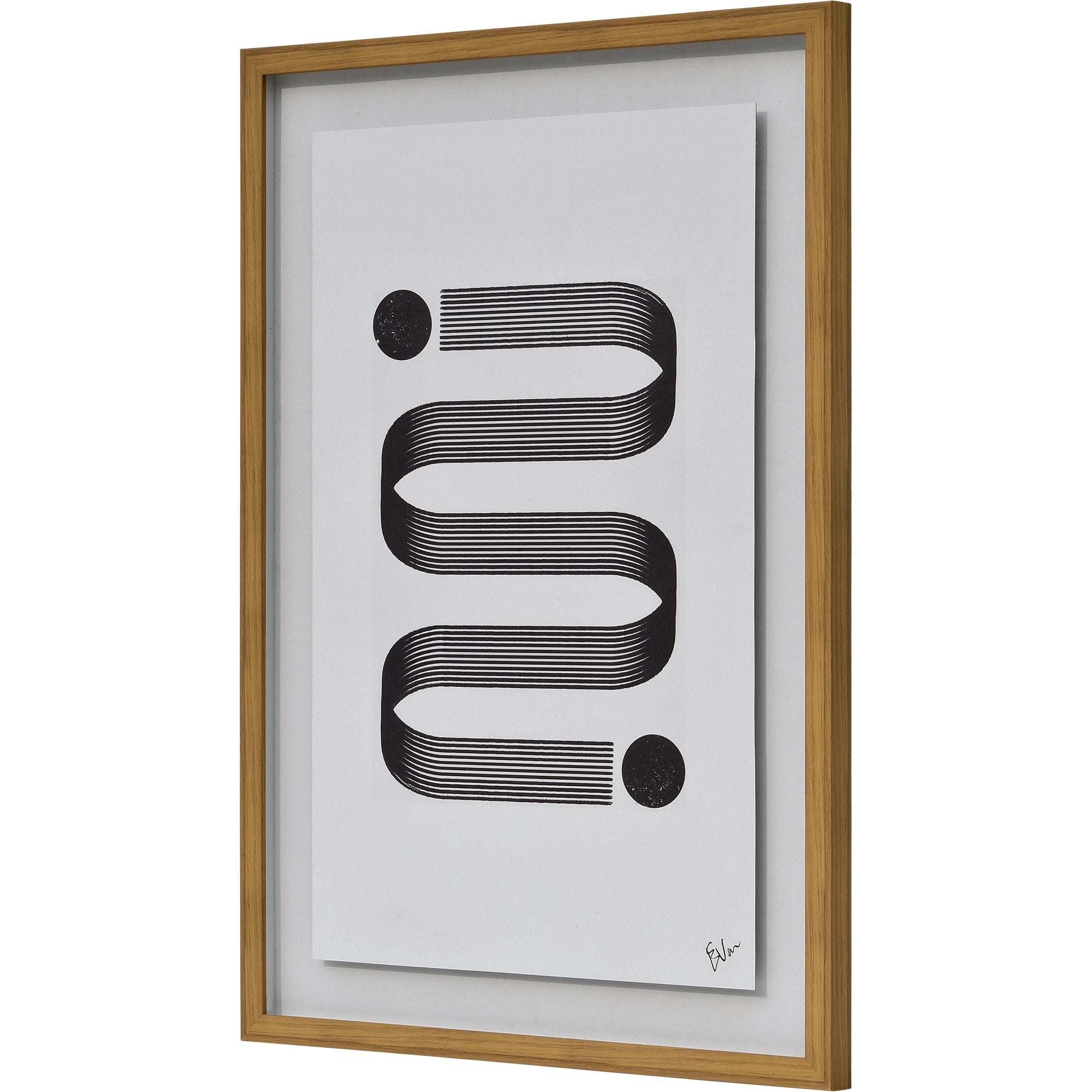 Renwil Elsie 24" Wide Wall Art - Black