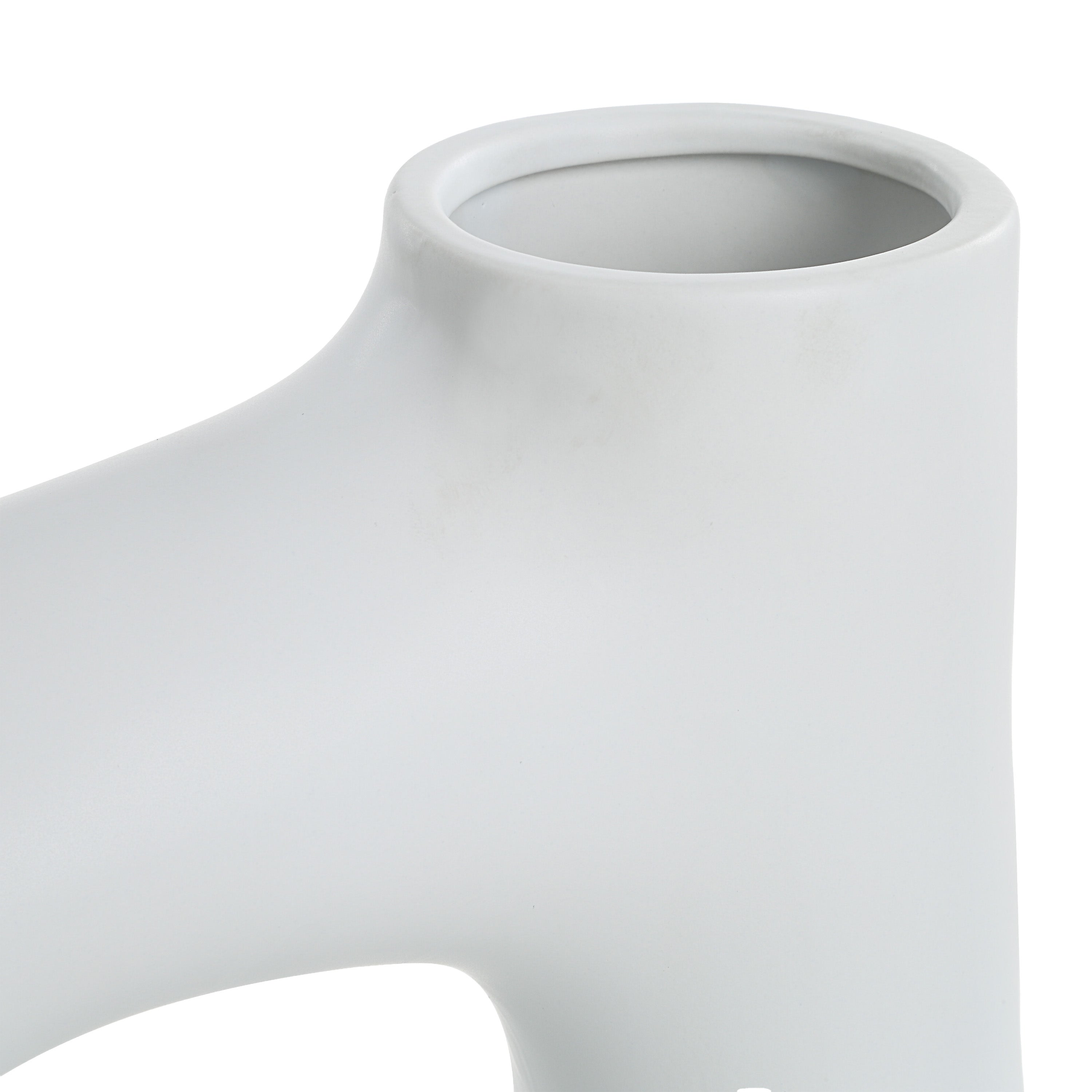 Renwil Vostra Indoor Ceramic Vase - Matte Off-White