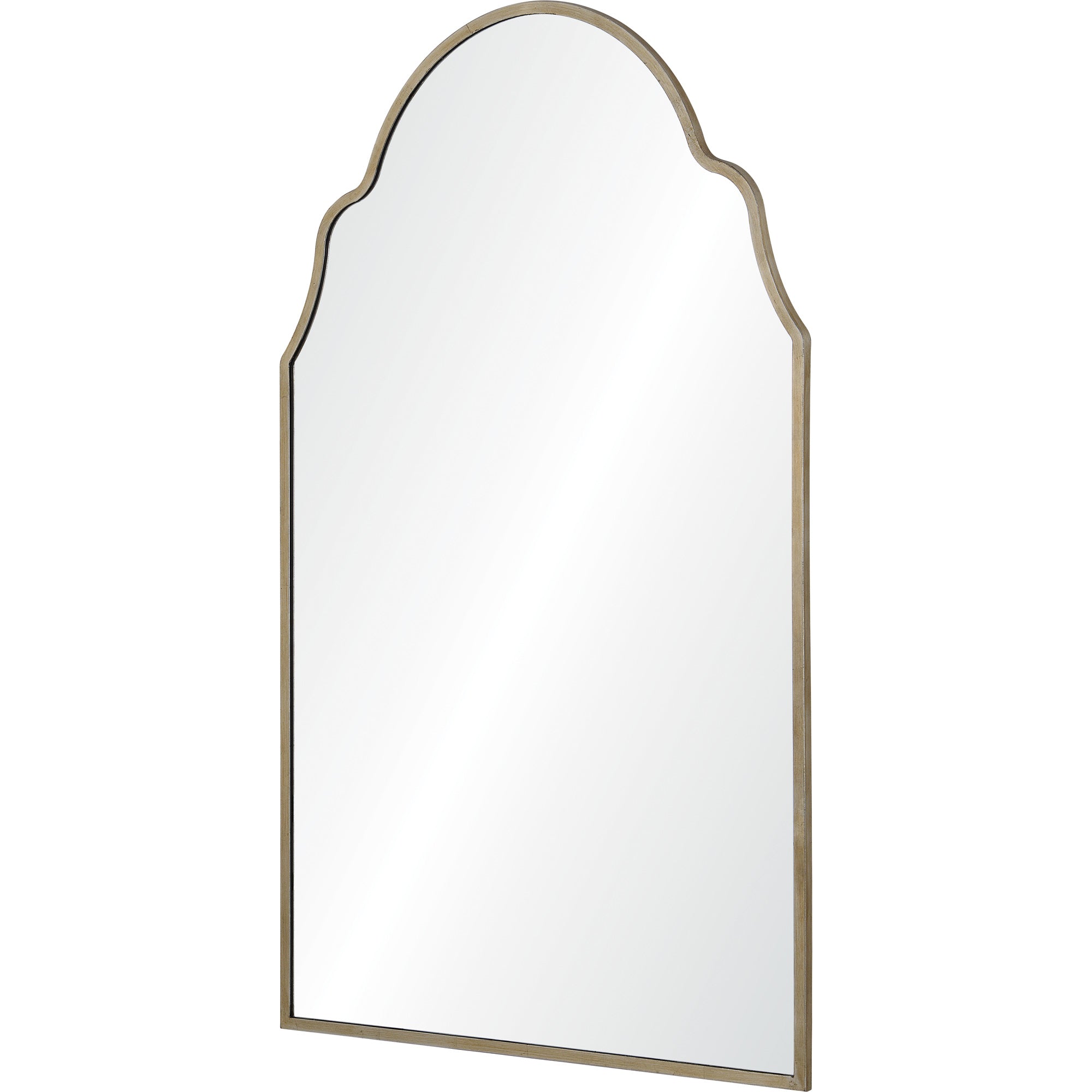 Renwil Natasha 42" Tall Irregular Wall Mirror - Grey