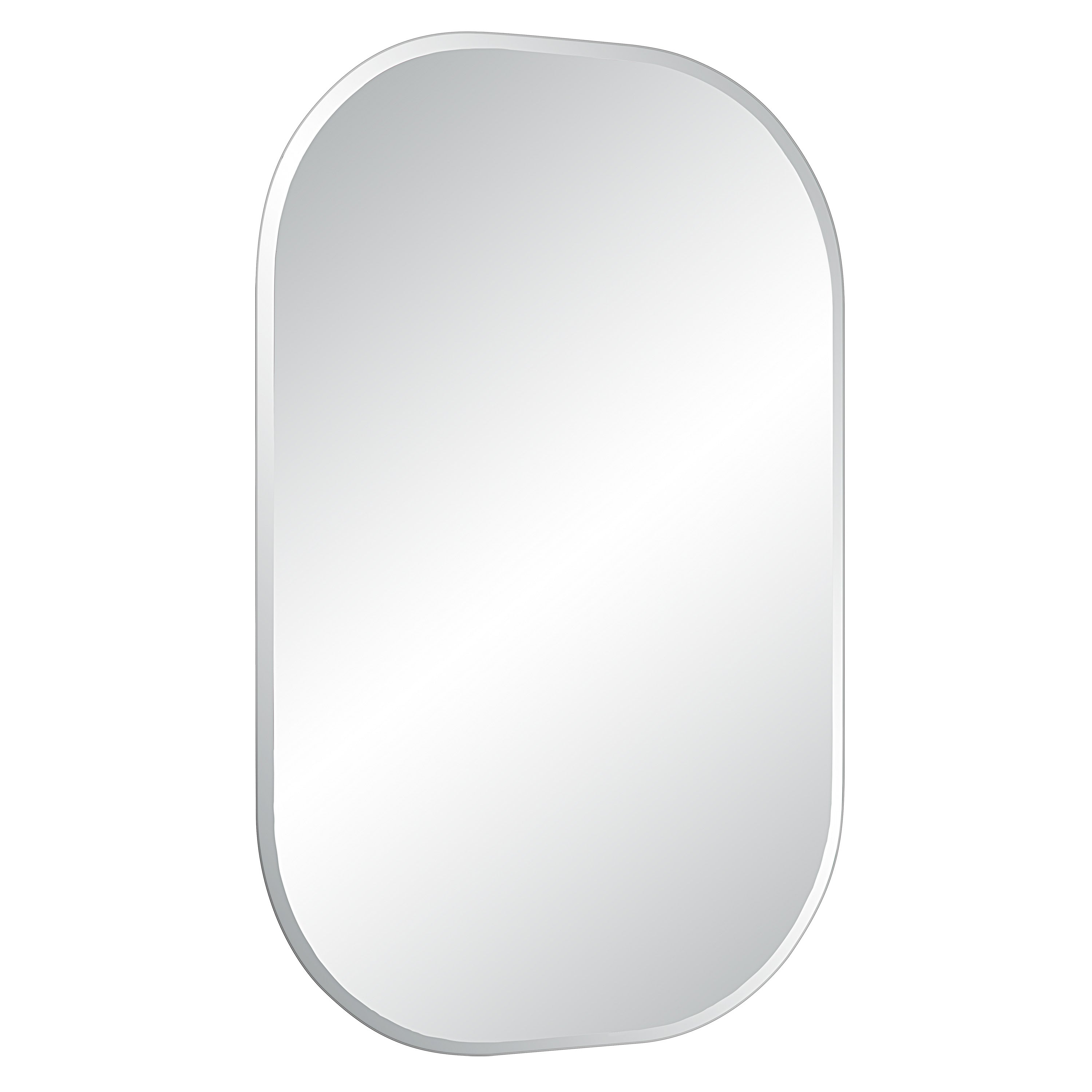Renwil Lantana 36" Tall Rectangular Oval Mirror