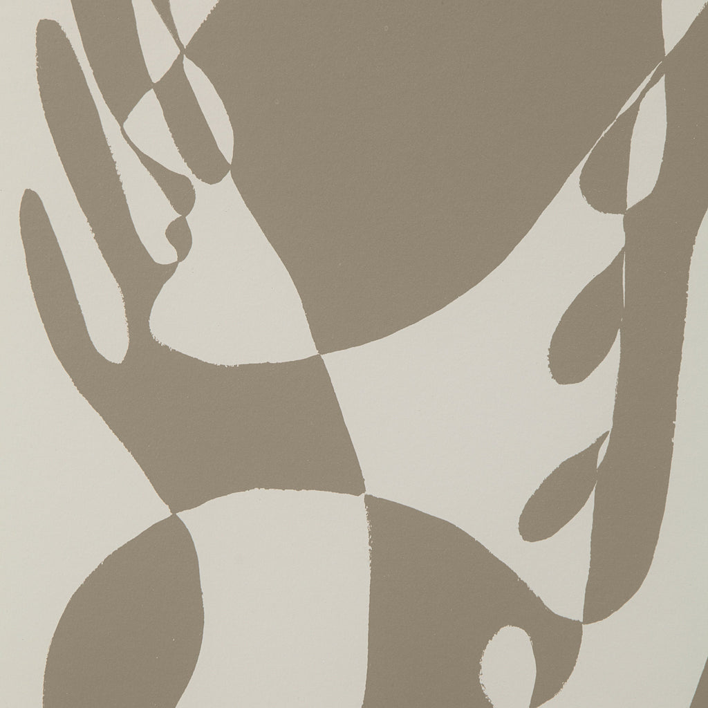 Renwil Cybel 24.1" Wide Wall Art with Wood Frame - Walnut