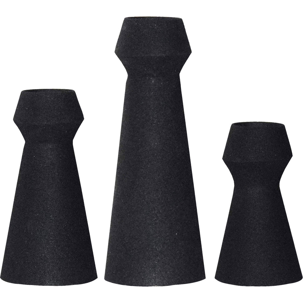 Renwil Granfeld Indoor Iron Vase - Matte Black