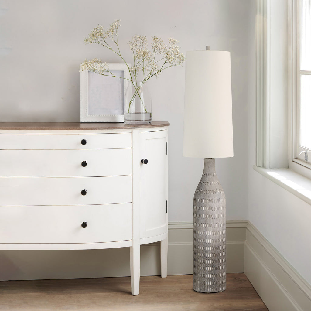 Renwil Crimsom 66.5" Height Floor Lamp - Cream
