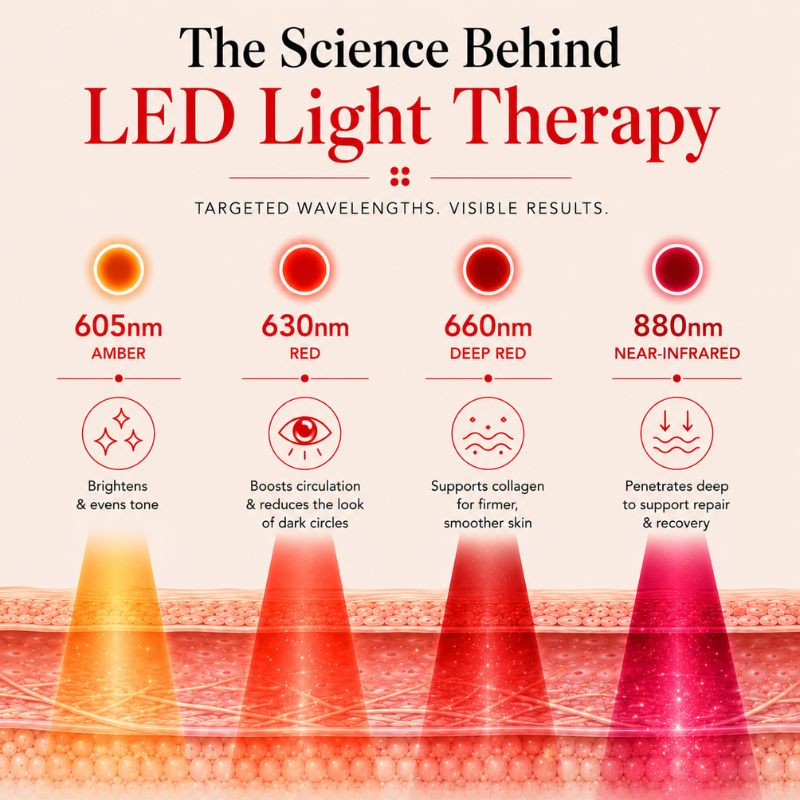 Under Eye Red Light Therapy Wrap