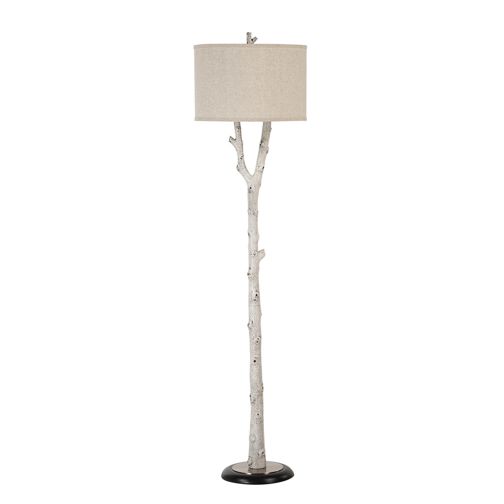 Everren Criterion 67.5" Height Floor Lamp - White Wash