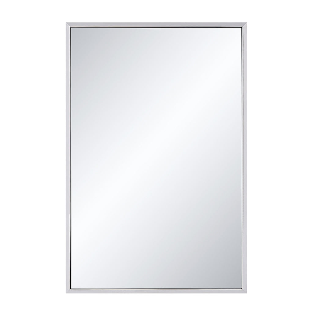 Renwil Dapia 36" H x 24" W Wall Mirror - Grey