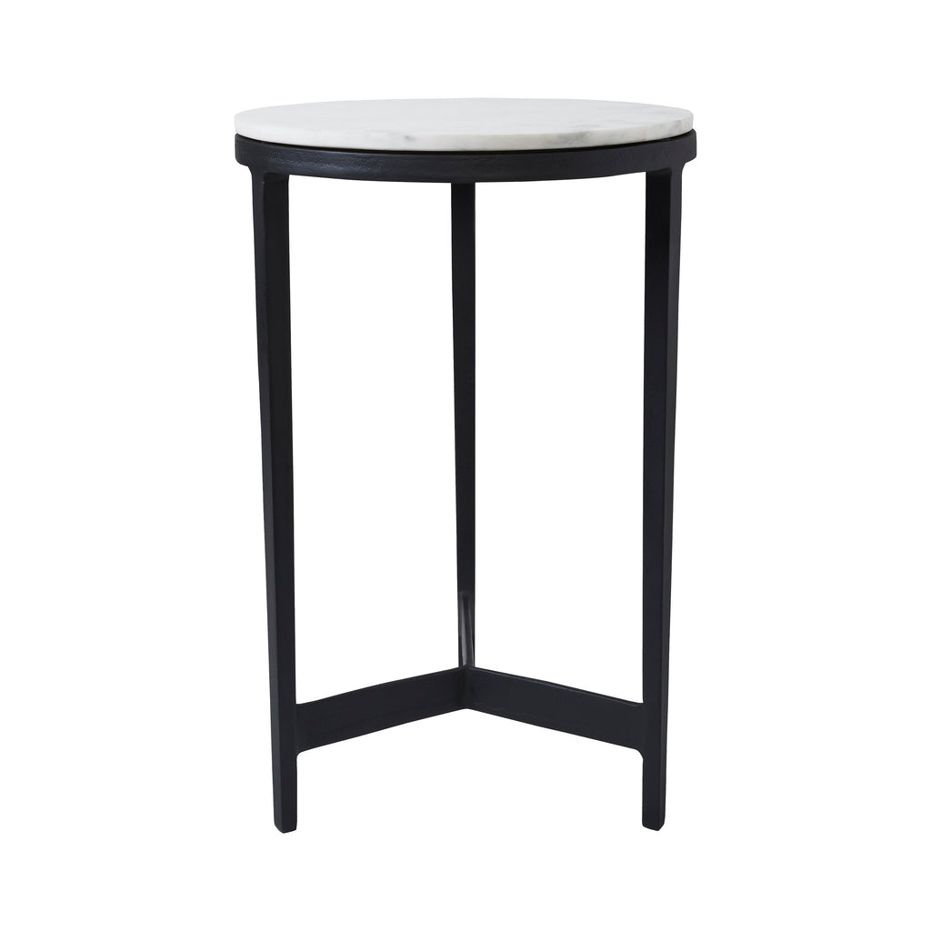 Renwil Arryn Indoor Cast Aluminum Side Table - Black