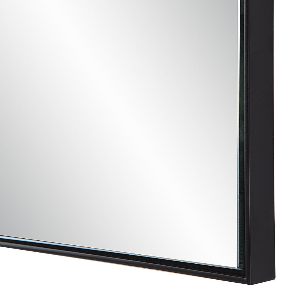 Renwil Titel 36" Tall Rectangular Mirror - Matte Black