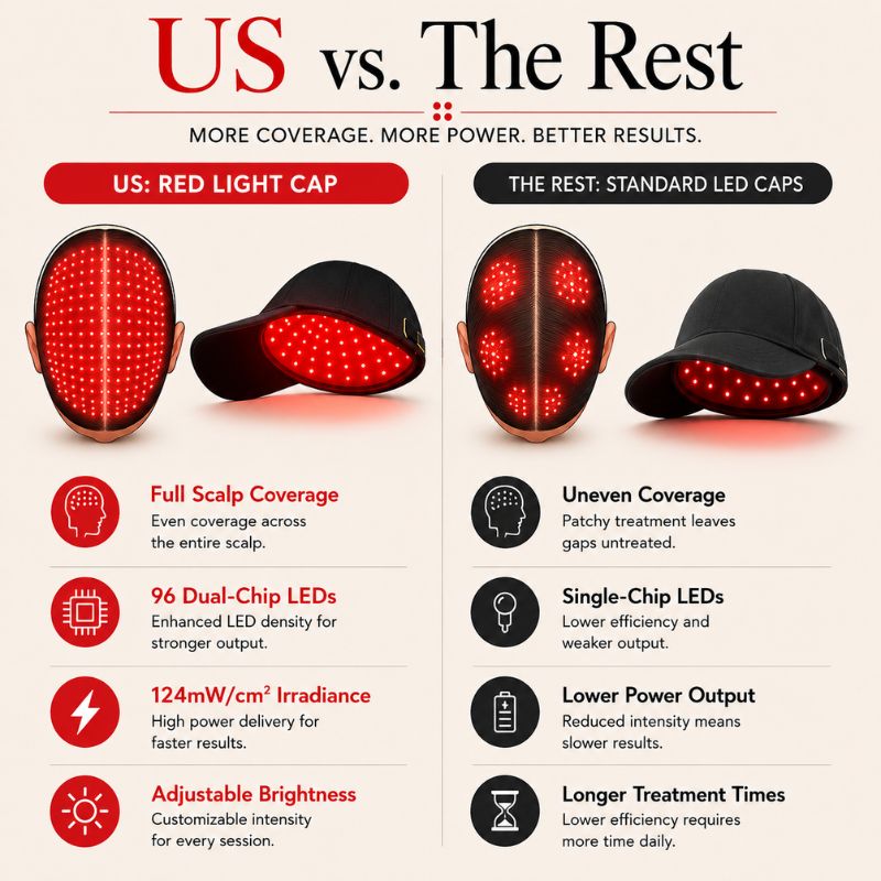 Red Light Therapy Cap for Hair Growth