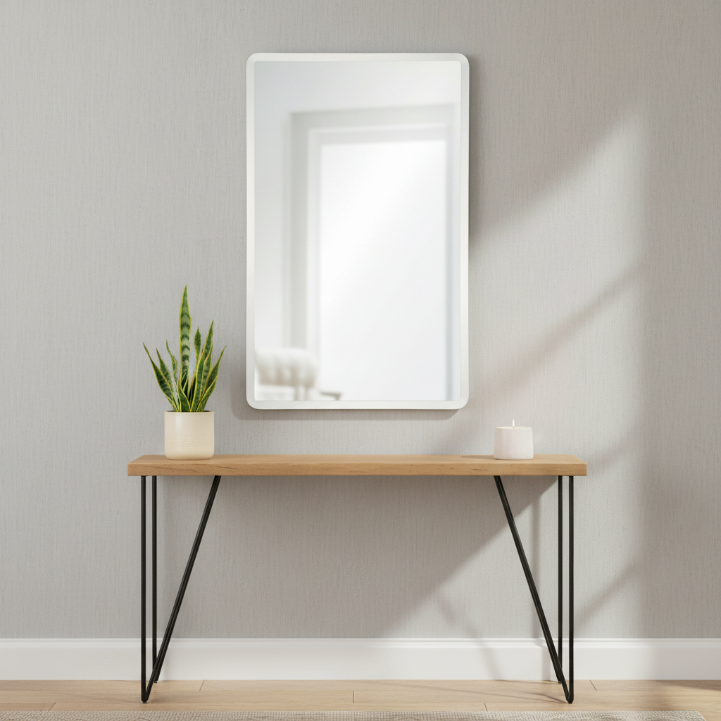 Renwil Danske 36" Tall Rectangle Wall Mirror
