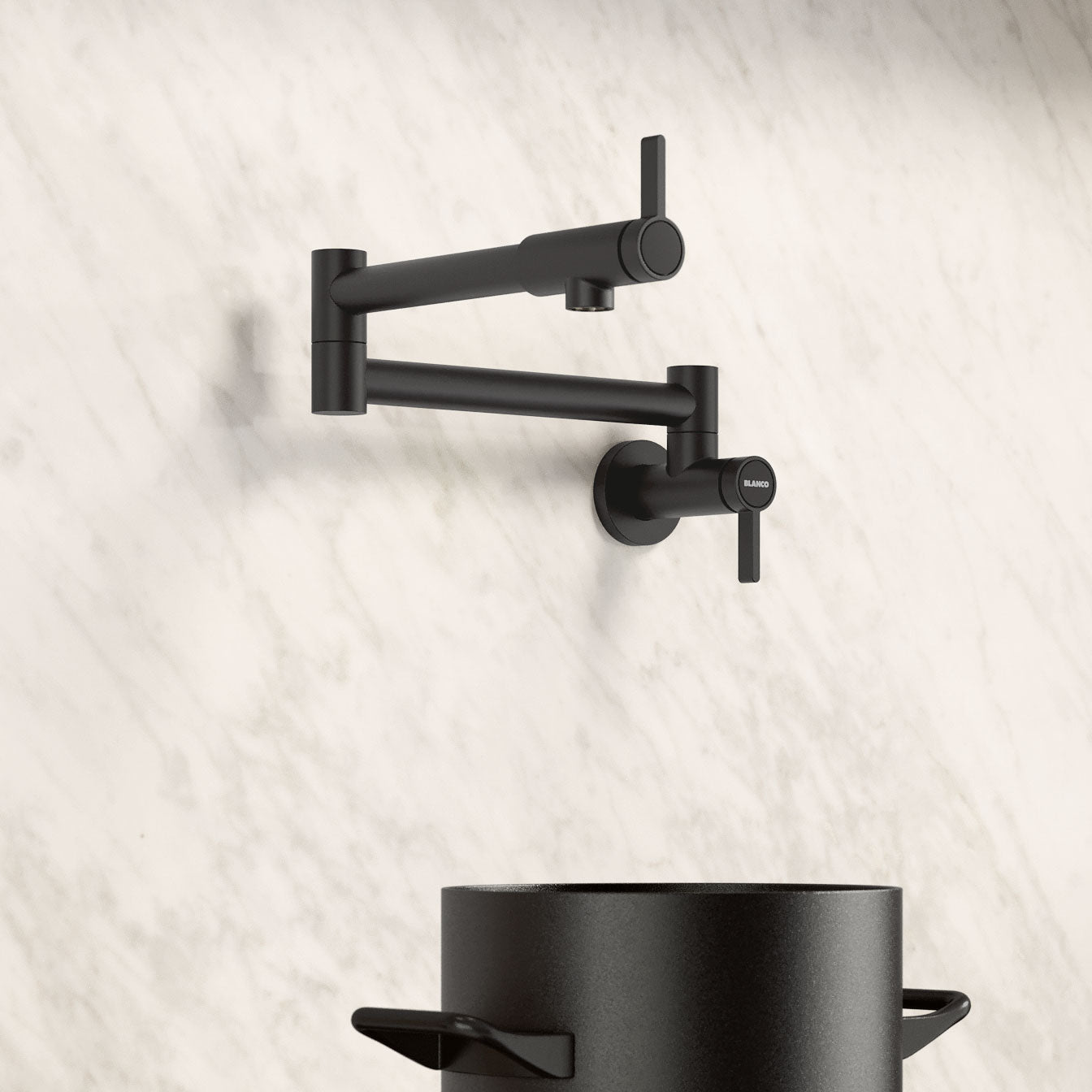 Blanco Culina II Wall-Mounted Pot Filler