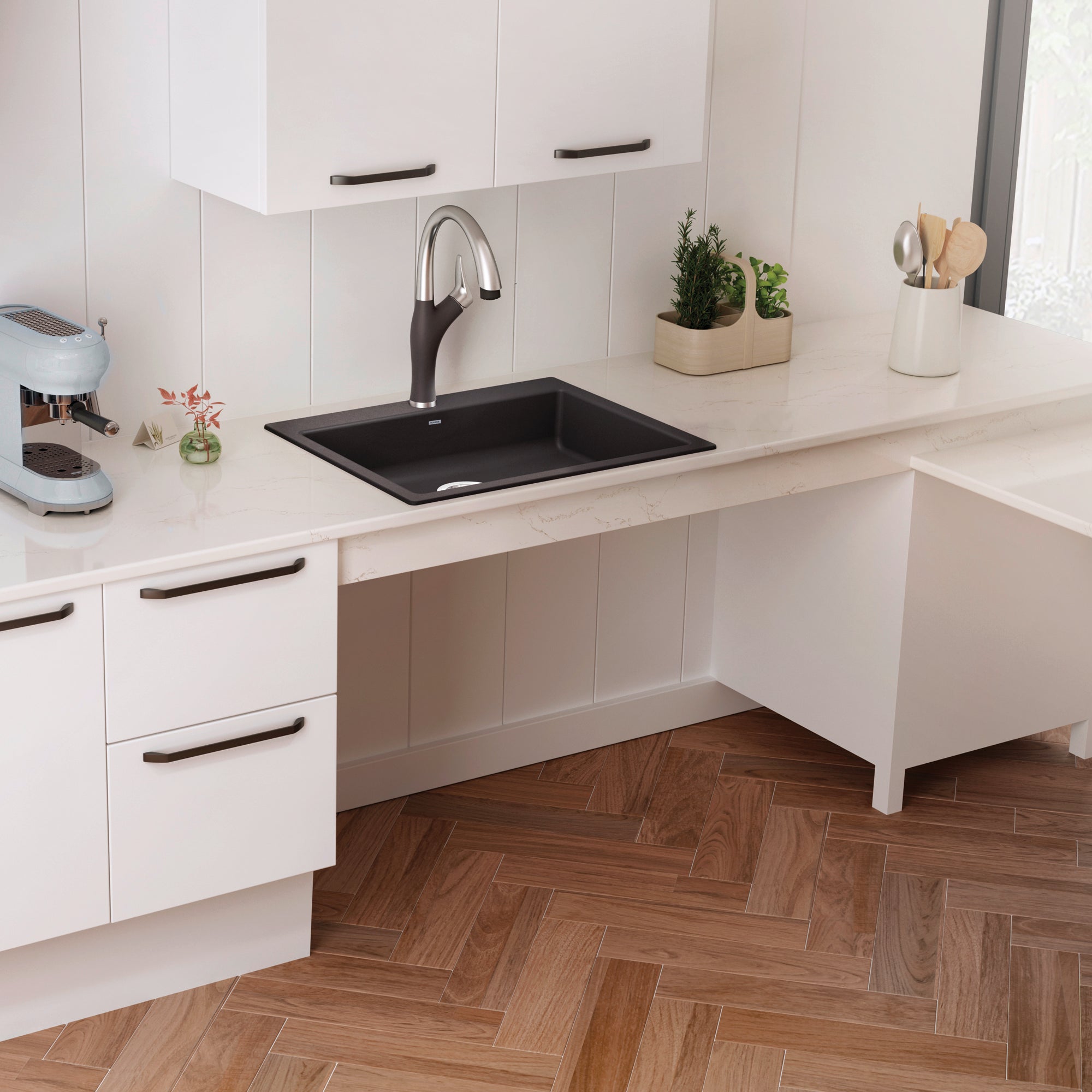 Blanco Precis Silgranit 25" CSA Single Bowl Drop-In Kitchen Sink