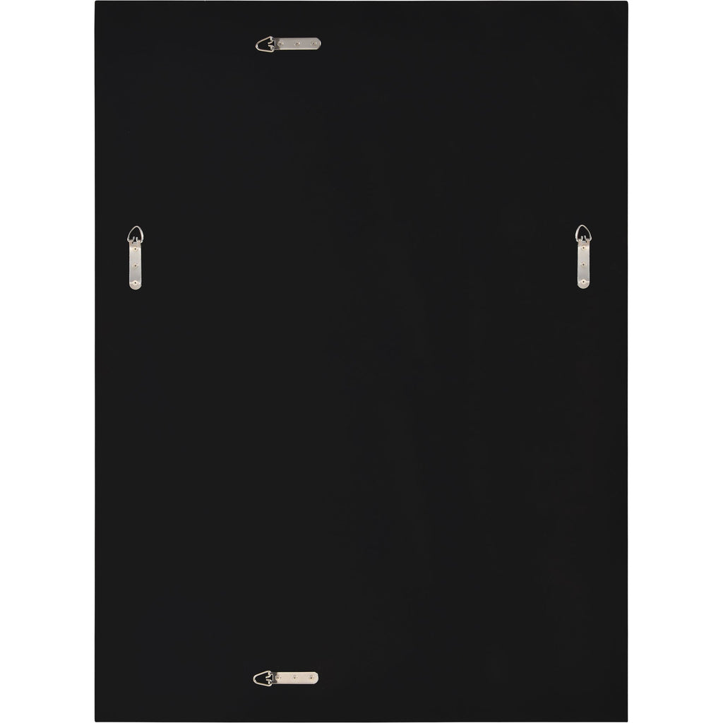 Renwil Raizel 40" Tall Rectangle Wall Mirror - Black