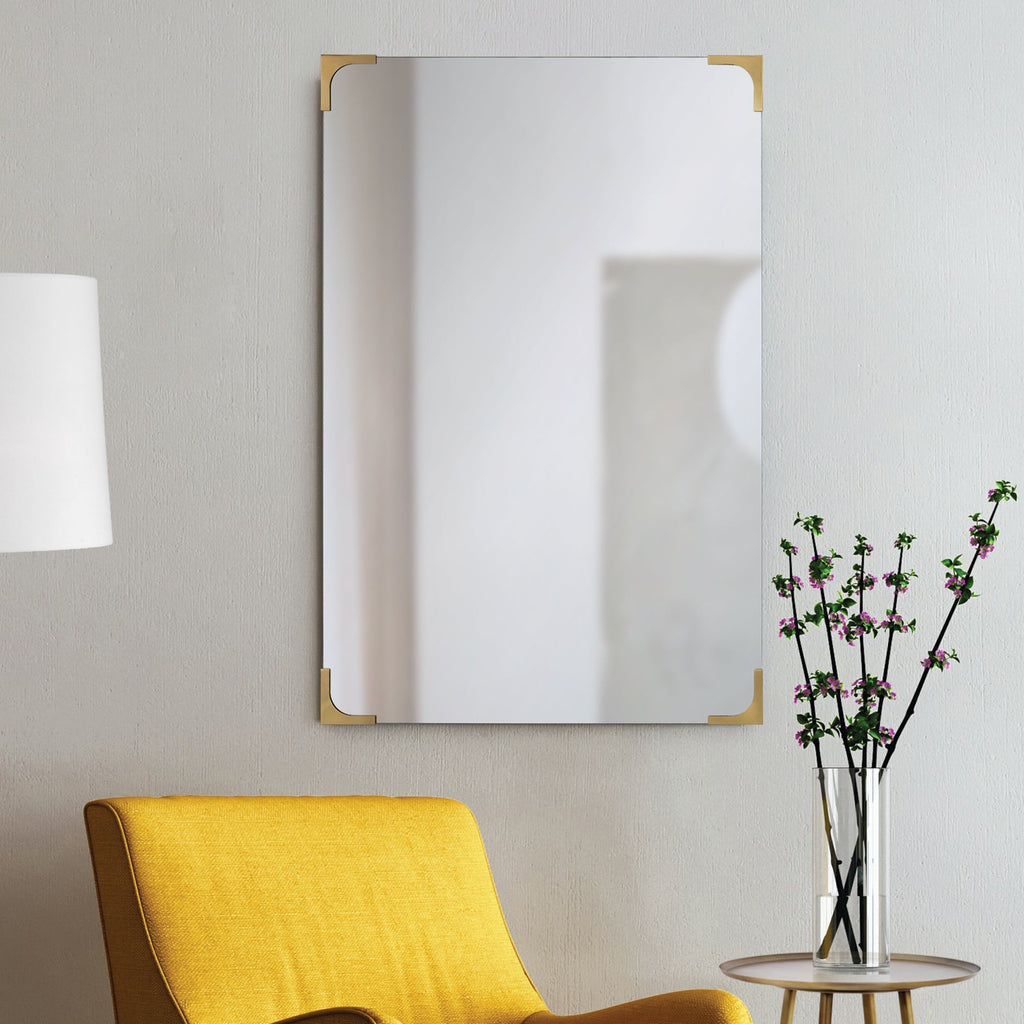 Renwil Eros 36" Tall Rectangle Wall Mirror