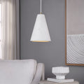Renwil Paula 10" Length Ceiling Fixture - Off-White with Speckles