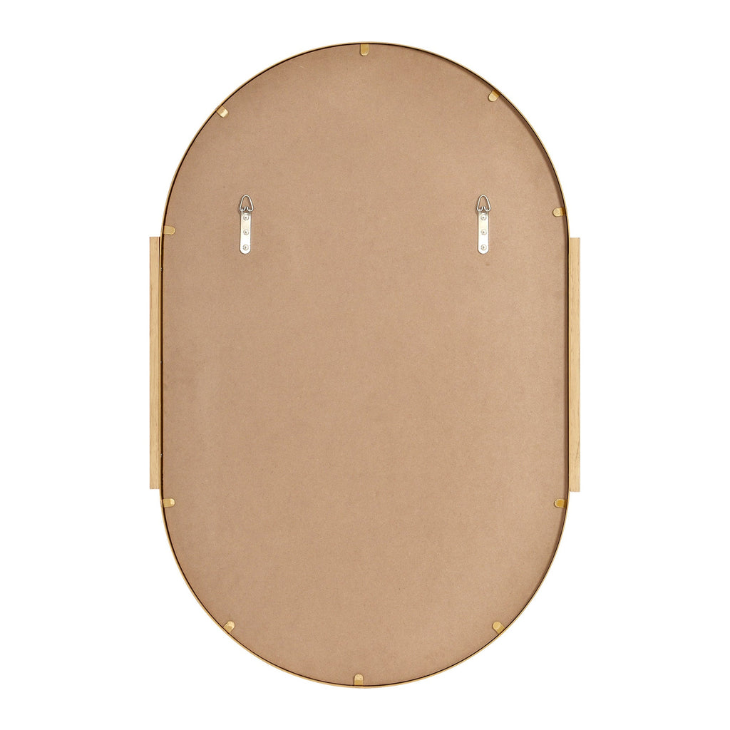 Renwil Kerianne 41" Tall Oval Wall Mirror - Yellow