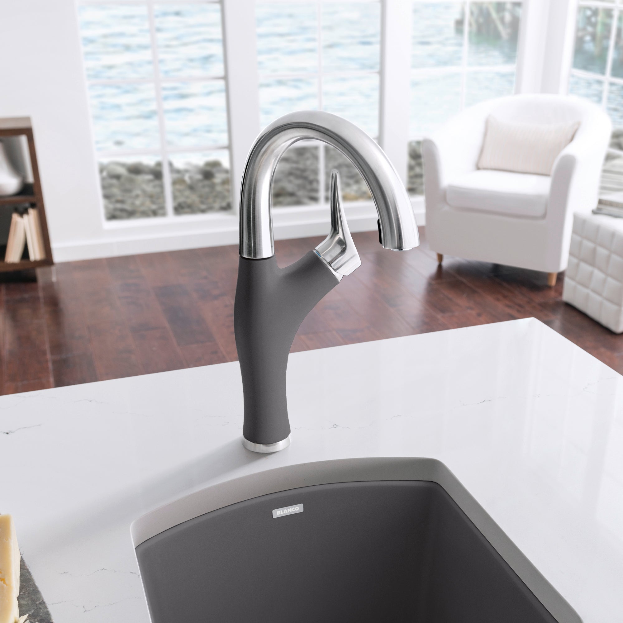 Blanco Artona Pull-Down Dual-Spray Bar Faucet
