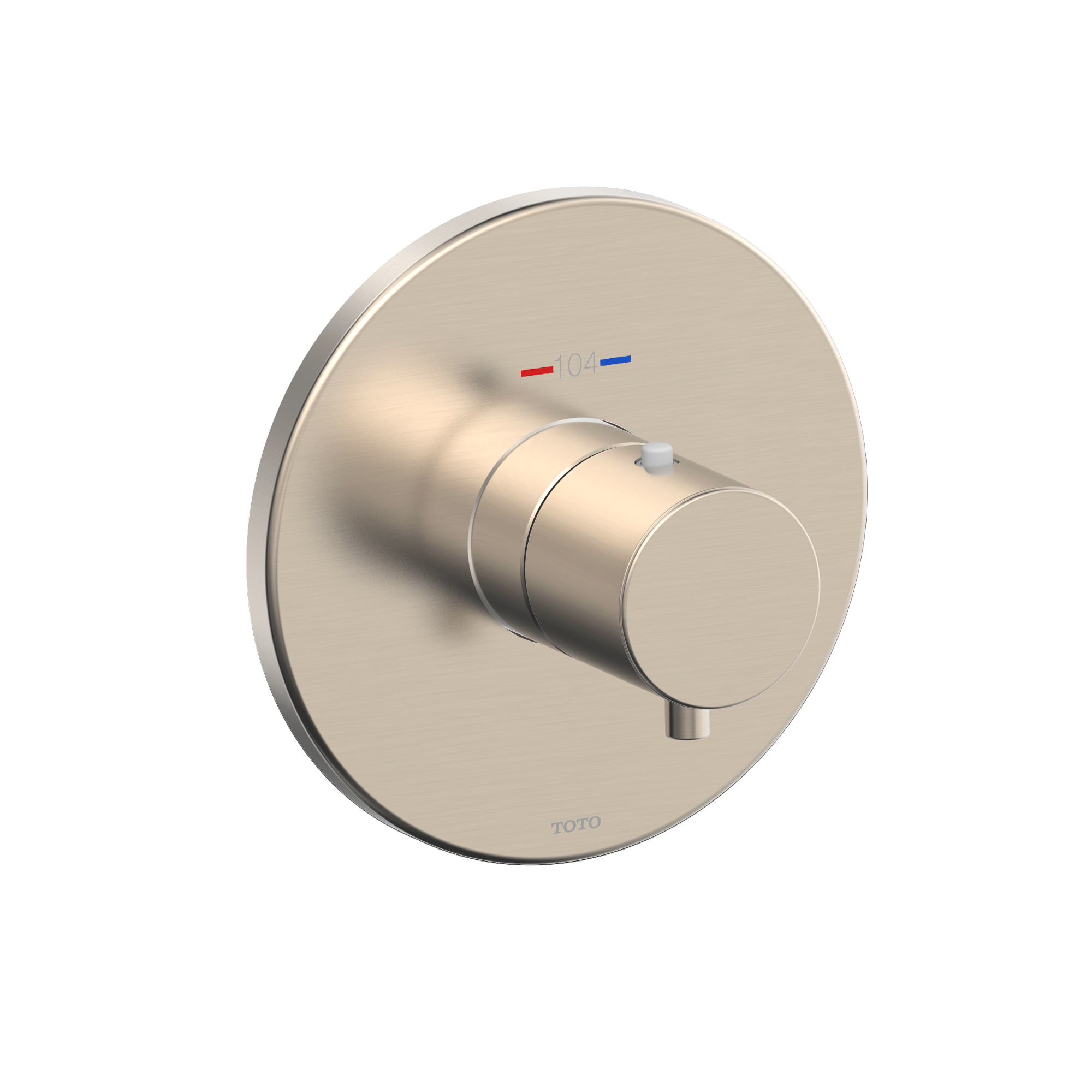 TOTO Round Thermostatic Mixing Valve Shower Trim