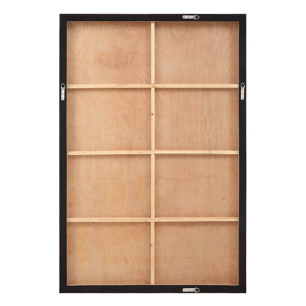 Renwil Picardy 60.3" Wide Wall Art with Wood Frame - Oak