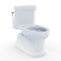 TOTO Eco Guinevere Washlet+ Ready Elongated 1.28 GPF Universal Height Skirted Toilet with Cefiontect