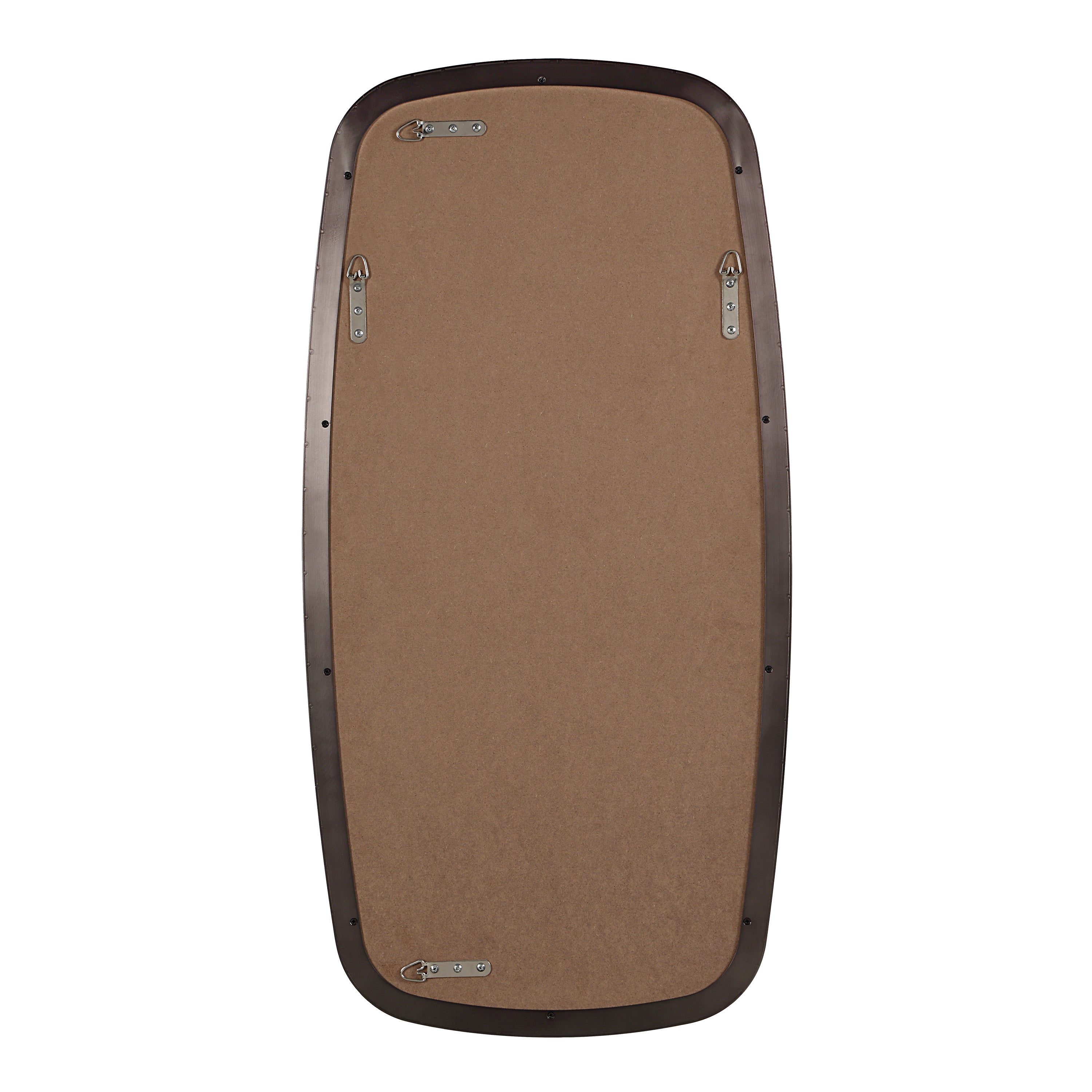 Renwil Nicoya 40" H x 20" W Wall Mirror - Brown