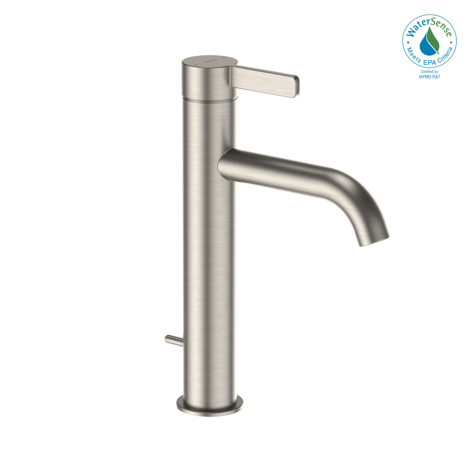TOTO GF 1.2 GPM Single Handle Semi Vessel Bathroom Sink Faucet with Comfort Glide Technology