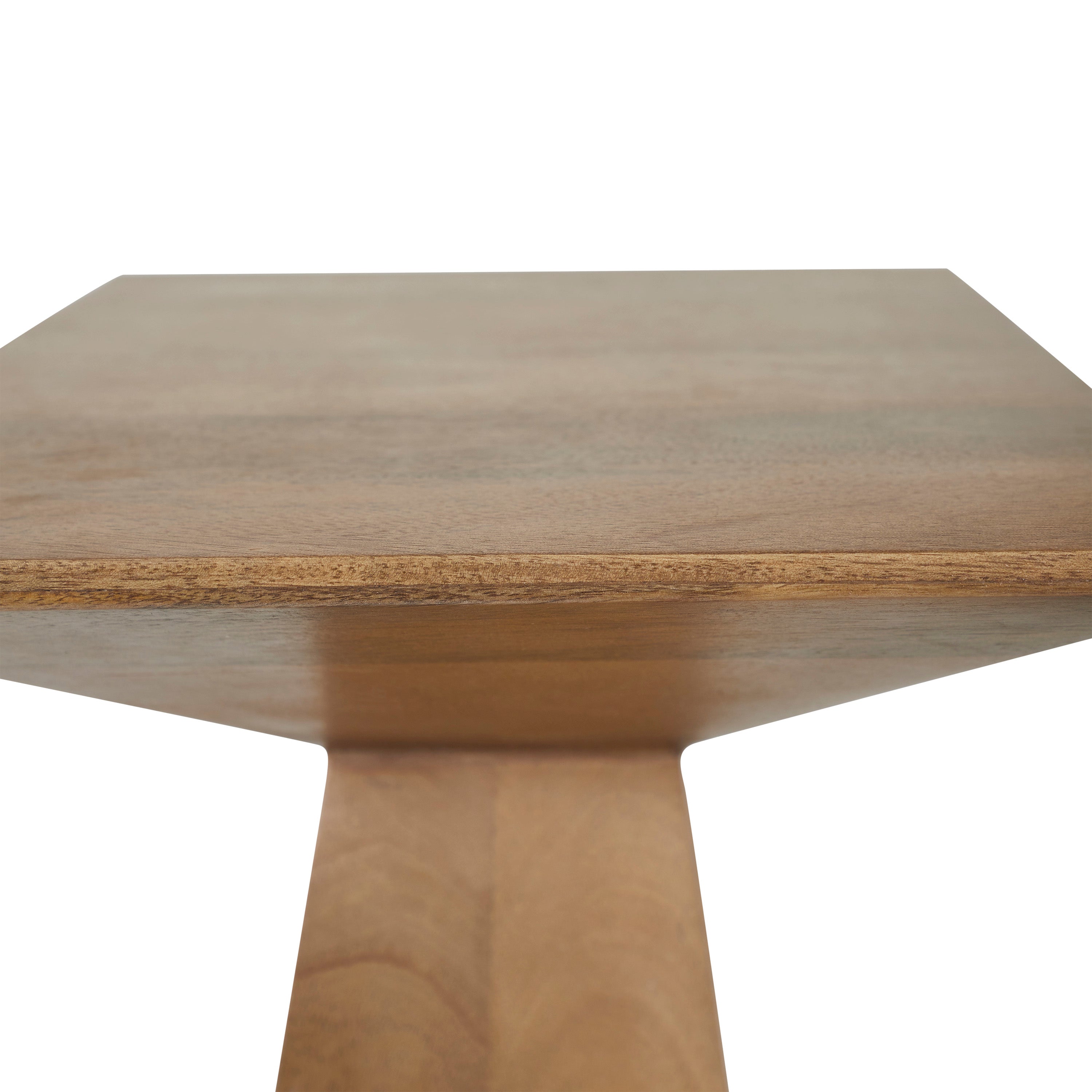 Renwil Garnett Indoor Mango Wood Side Table - Light Brown