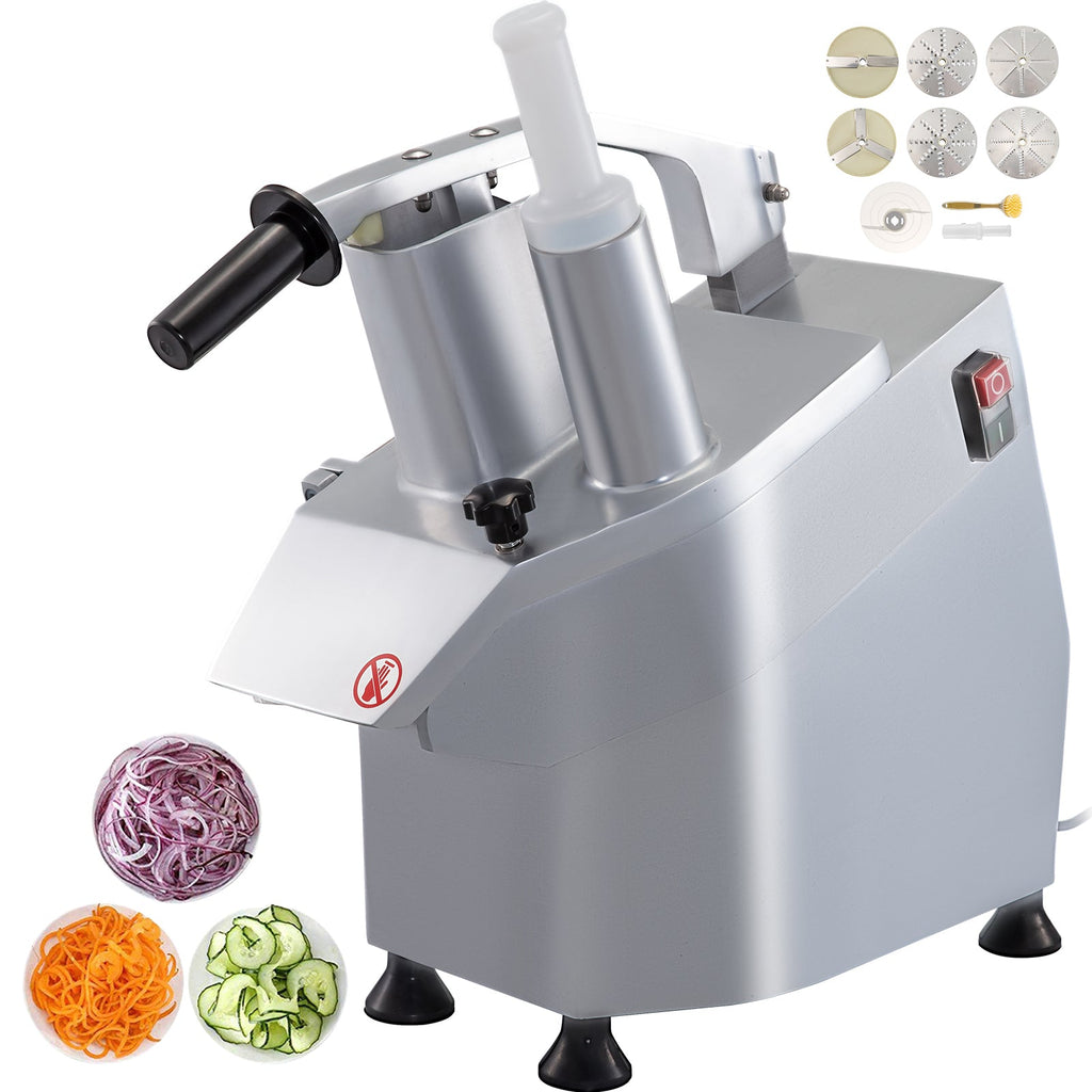 VEVOR Electric Vegetable Cutter – Multifunction Slicer, Chopper, Shredder & Grinder
