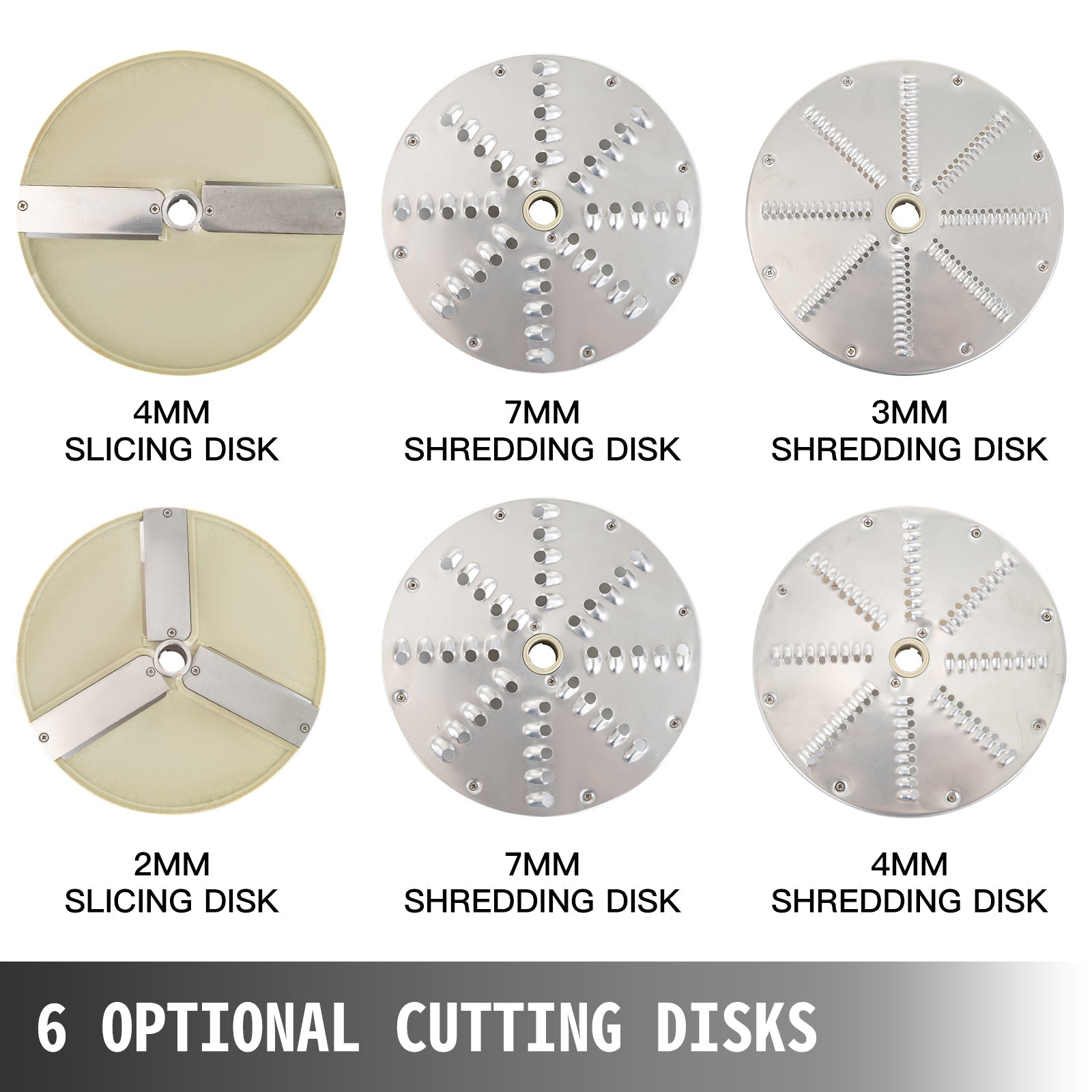VEVOR Electric Vegetable Cutter – Multifunction Slicer, Chopper, Shredder & Grinder