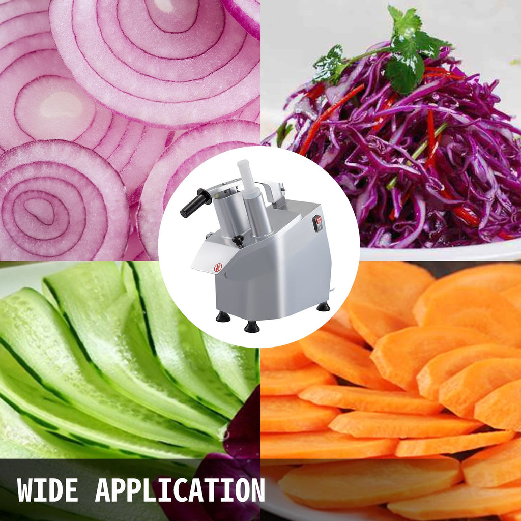 VEVOR Electric Vegetable Cutter – Multifunction Slicer, Chopper, Shredder & Grinder