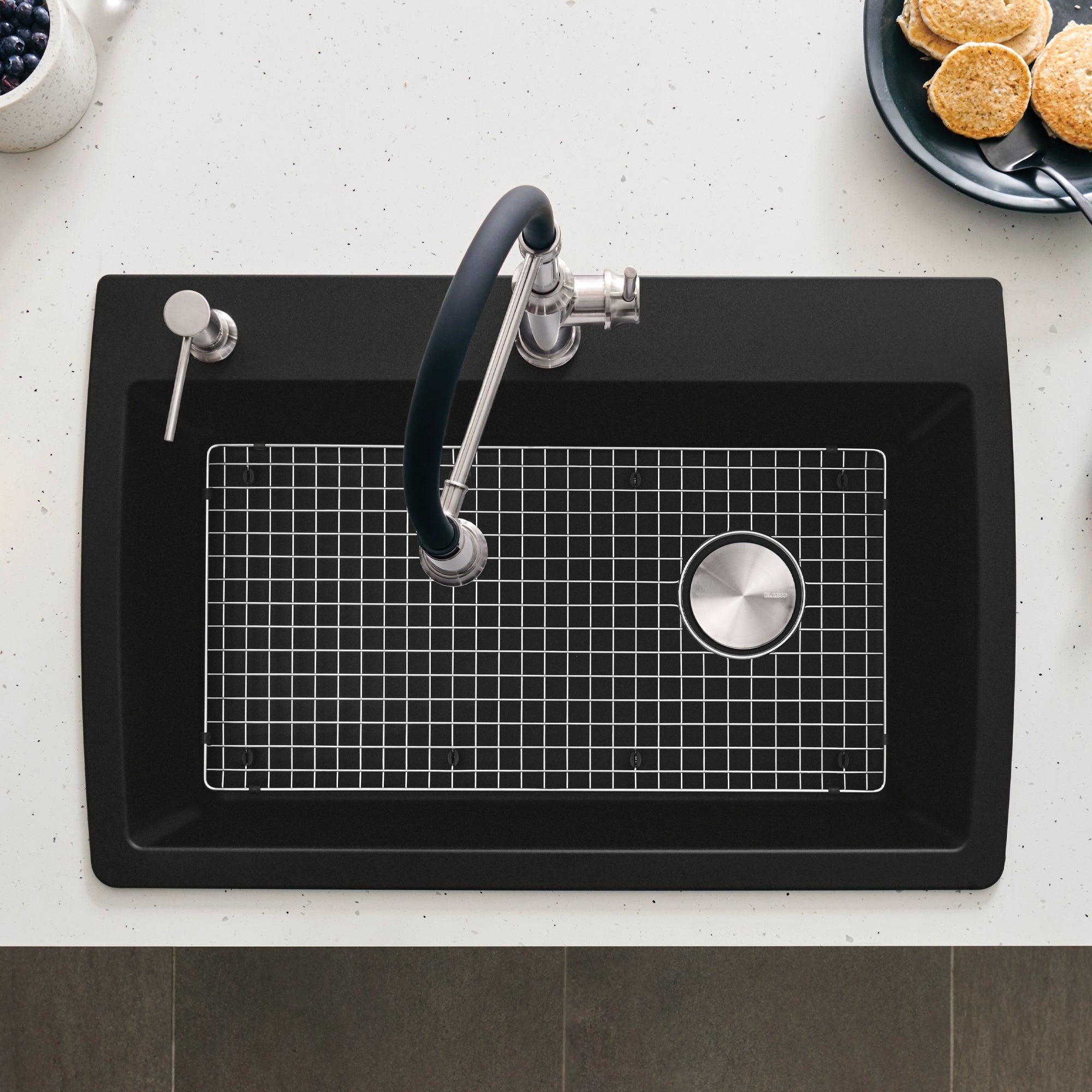 Blanco Diamond Silgranit 33.5" Super Single Dual Mount Kitchen Sink