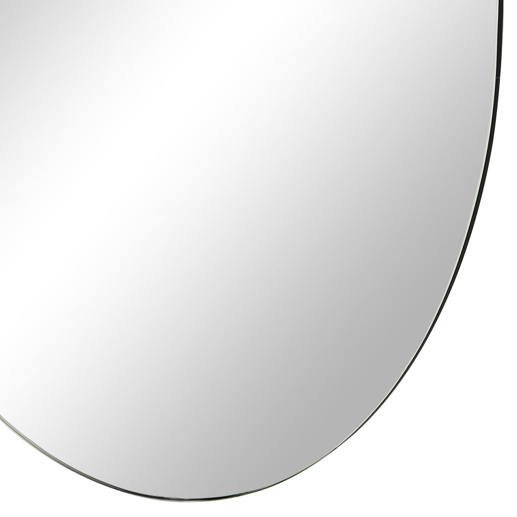 Renwil Kastelli 60" H x 24" W Wall Mirror - Grey
