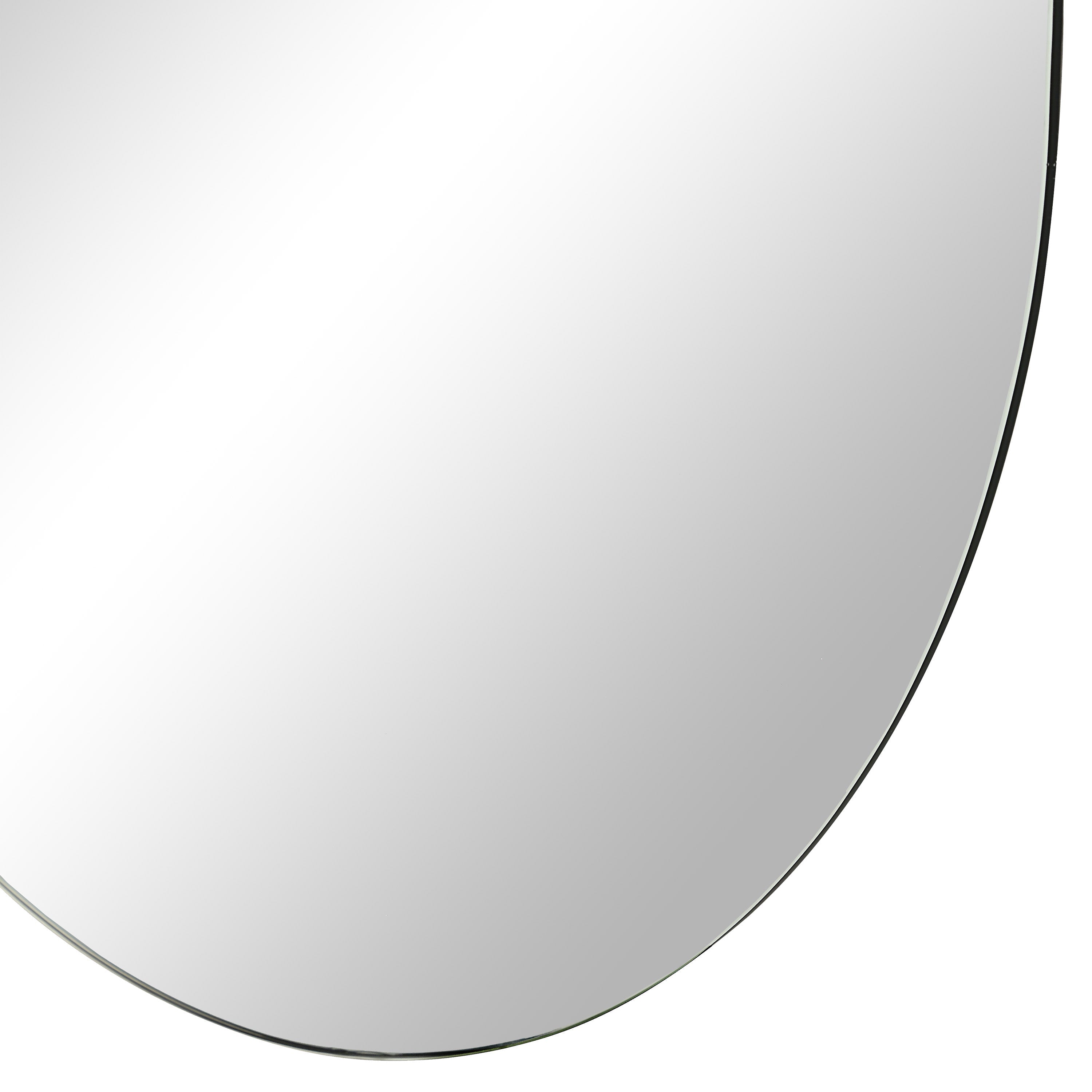 Renwil Kastelli 60" H x 24" W Wall Mirror - Grey