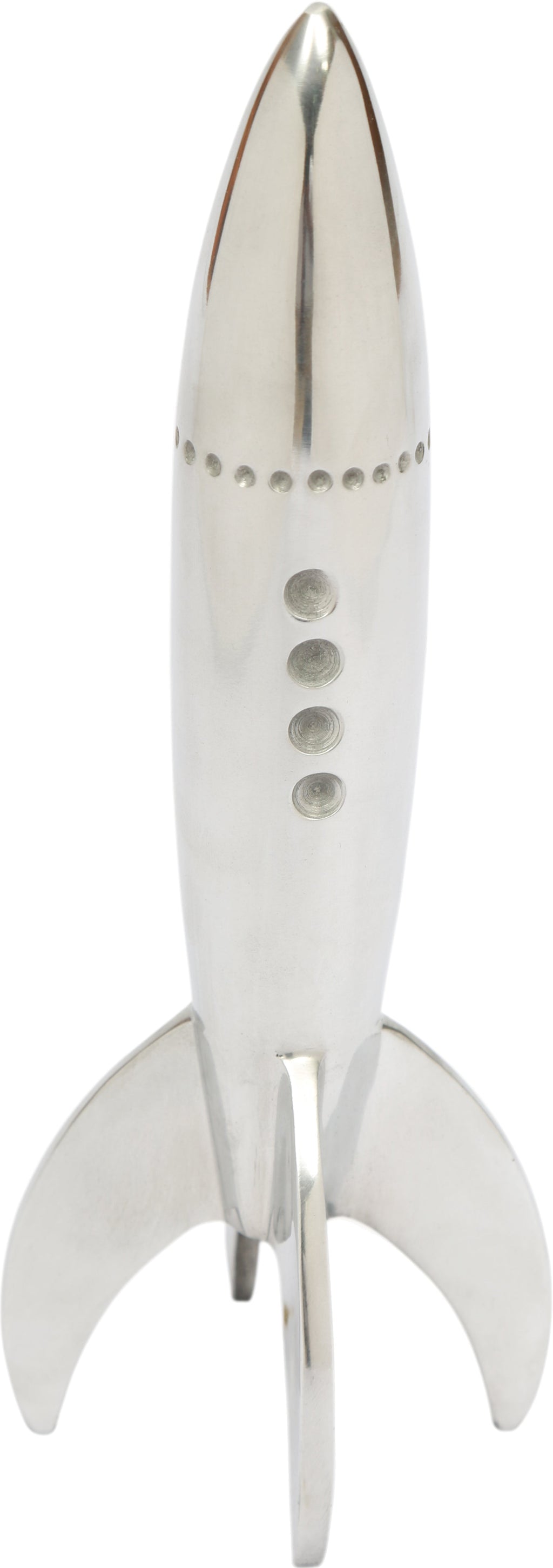 Renwil Rush Indoor Aluminum Statue - Polished Silver