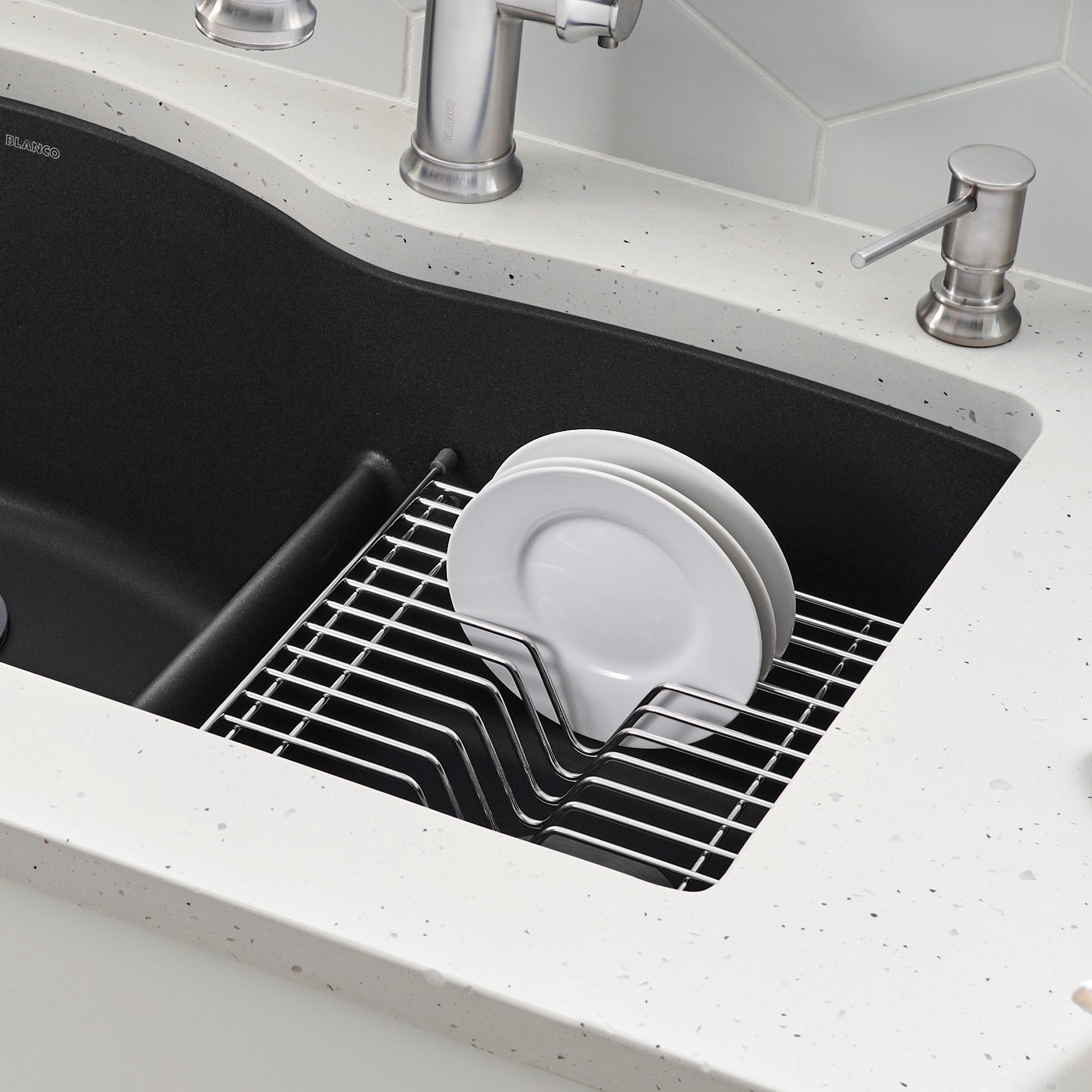 Blanco Stainless Steel Floating Dish Rack for Select Diamond Sinks