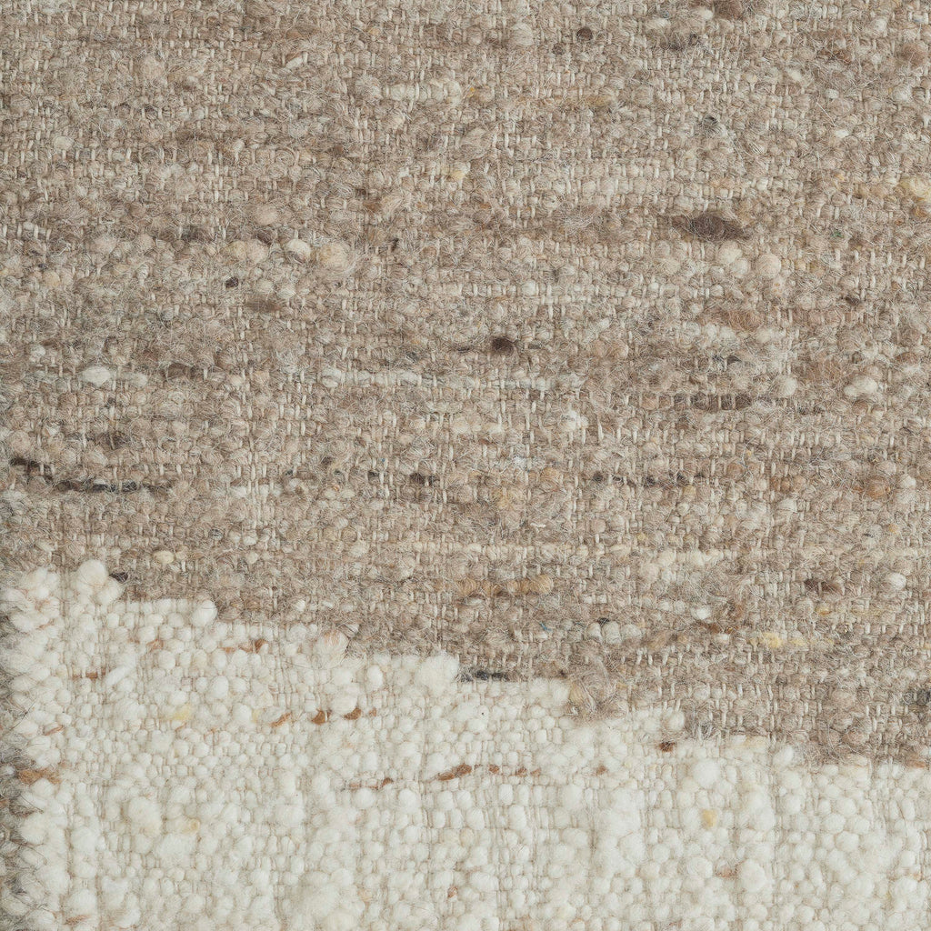 Renwil Grace 9'10" x 13'1" Ft Handwoven Indoor Rug - Ivory / Stone