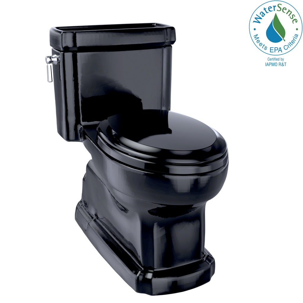 TOTO Eco Guinevere Elongated 1.28 GPF Universal Height Skirted Toilet with Softclose Seat