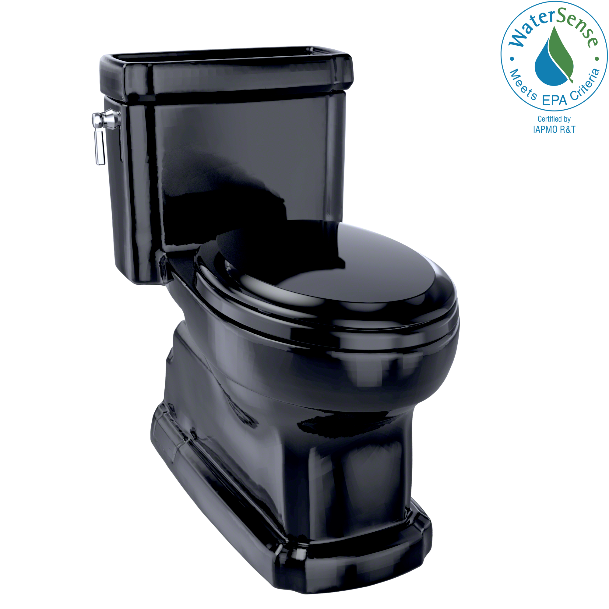 TOTO Eco Guinevere Elongated 1.28 GPF Universal Height Skirted Toilet with Softclose Seat