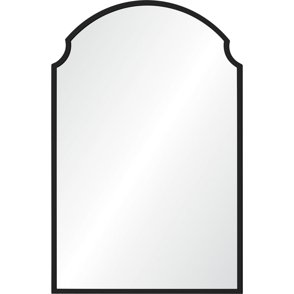 Renwil Asmara 36" Tall Irregular Wall Mirror - Black