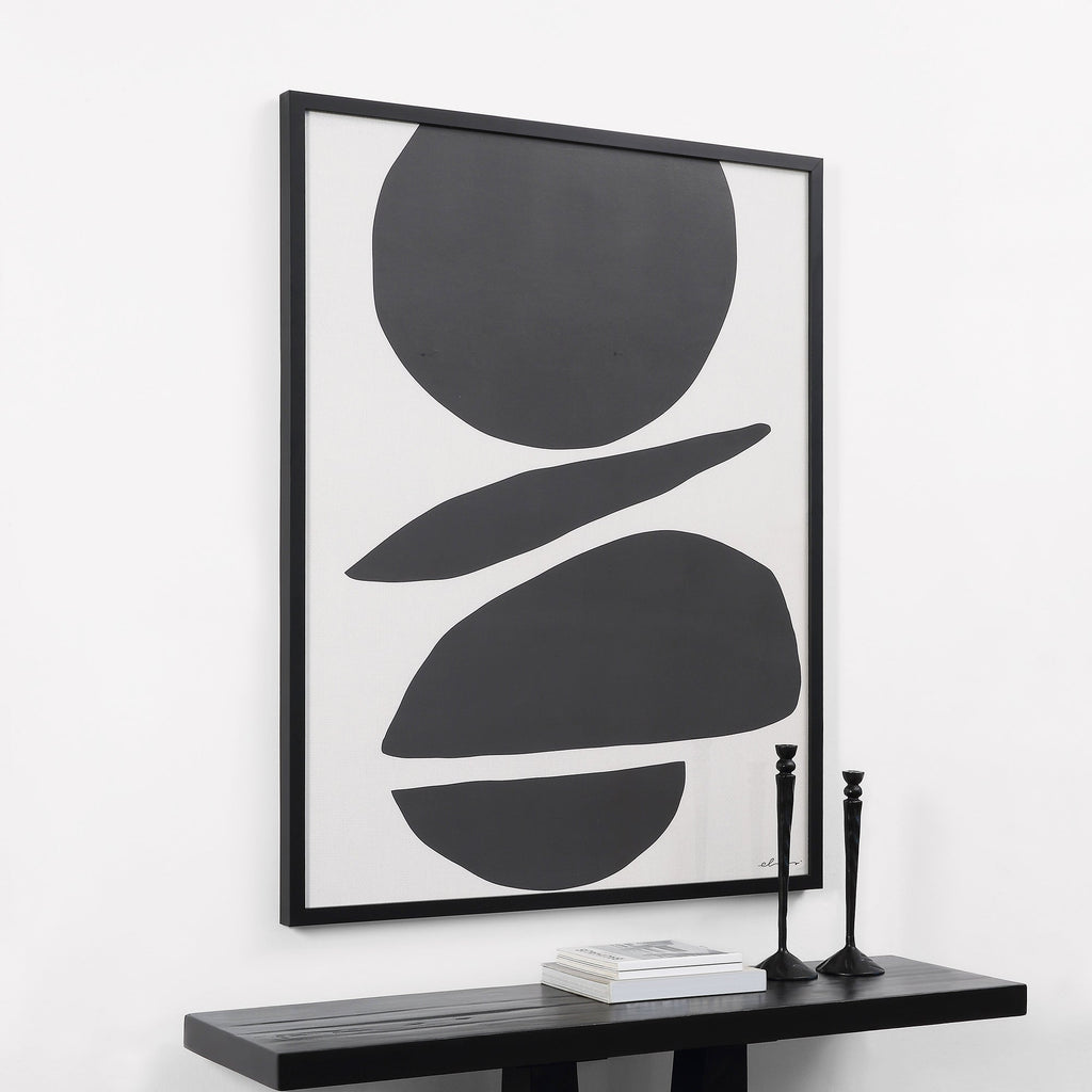Renwil Cercola 45" Wide Wall Art - Black