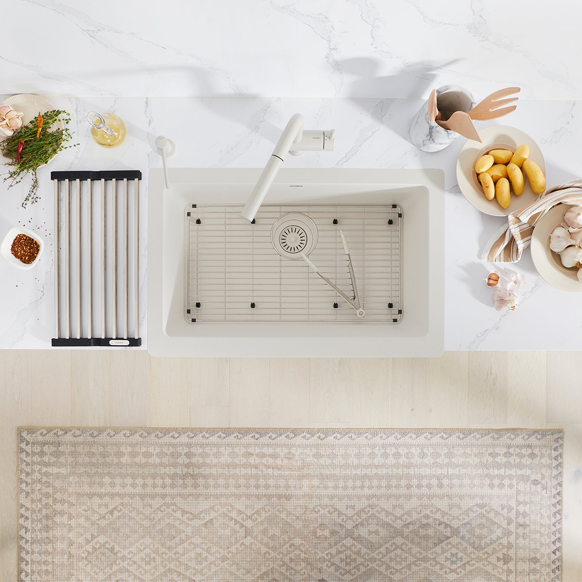Blanco Stainless Steel Sink Grid for Ikon/Vintera 30" Sink
