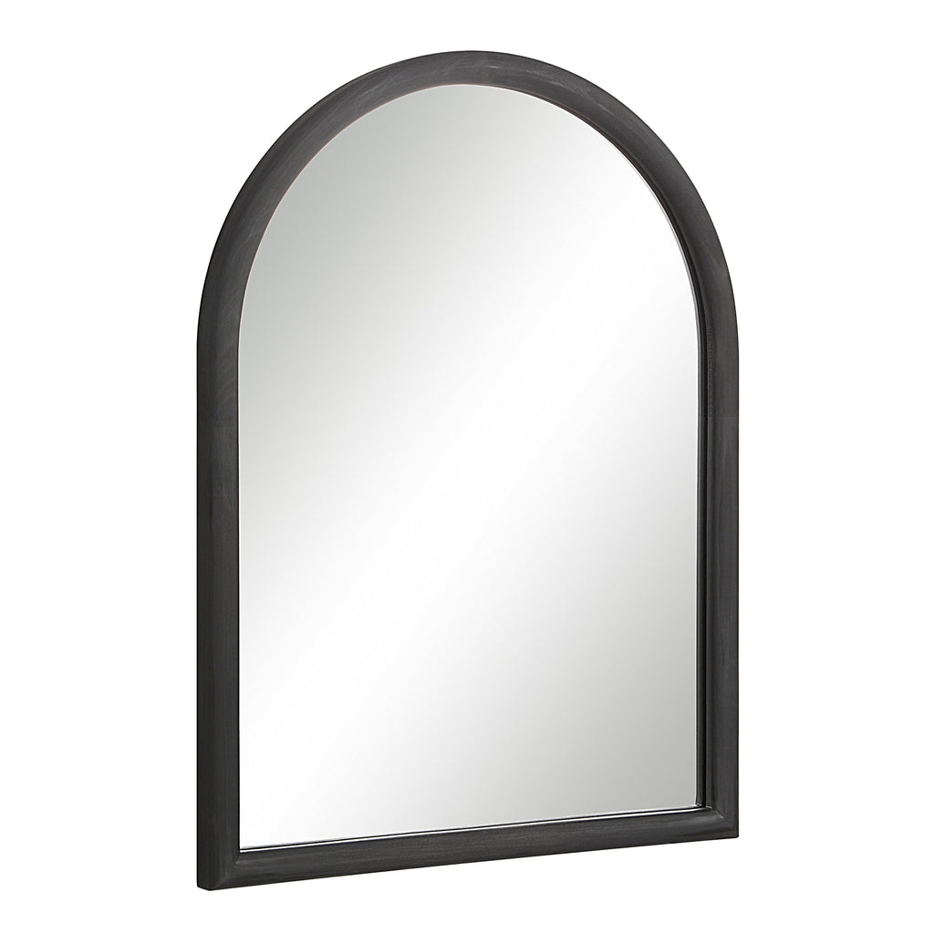 Renwil Olfito 24" H x 18" W Wall Mirror - Black