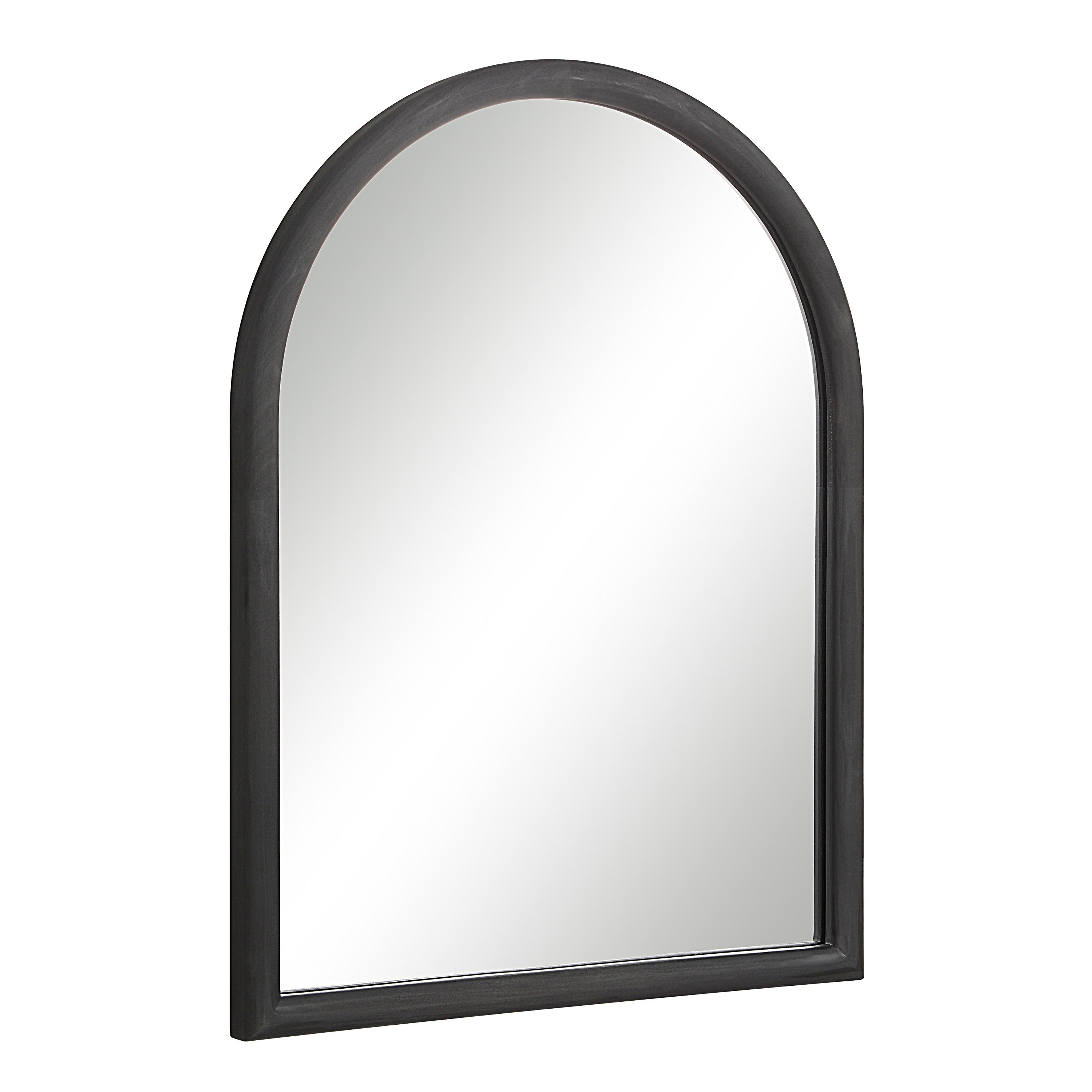 Renwil Olfito 24" H x 18" W Wall Mirror - Black