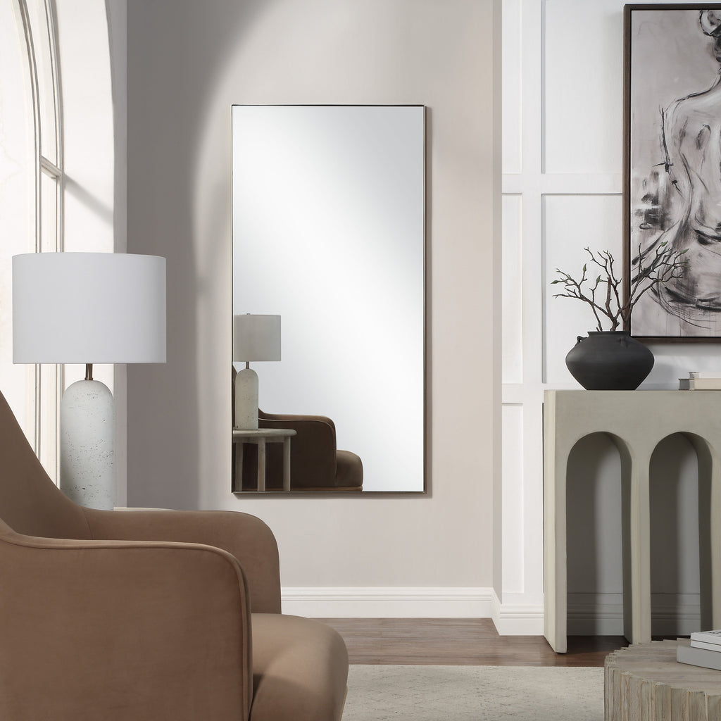 Renwil Orrin 60" H x 30" W Wall Mirror - Yellow